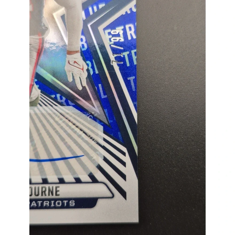 2024 Panini Rookies & Stars Kendrick Bourne #67‎ True Blue /99 Auto Patriots